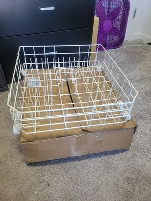 GE Kenmore Lower Dishwasher Rack Replacement Assembly WD28X31819 Bottom Basket