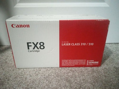 Genuine Canon FX-8 Black Toner Cartridge. New Sealed Box