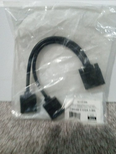Coboc DMS-59 to Dual Female VGA Adapter 25cm Splitter Cable DP/N 0G9438
