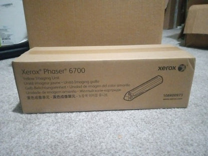 New Sealed Xerox 108R00973 YELLOW Imaging Unit For Phaser 6700