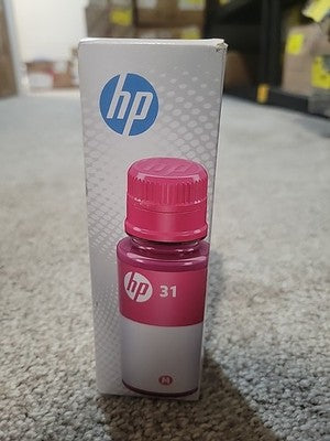 HP 31 70-ml Magenta Original Ink Bottle Smart Tank Series Ink Refill New In Box