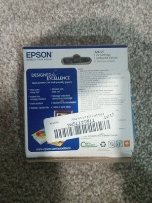 Epson 124 Ink Cartridge cyan Open Box Sealed Cartridge Exp 10/2021
