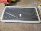 QAVOL 35X18 Inches High End Light Luxury Serving Tray Black