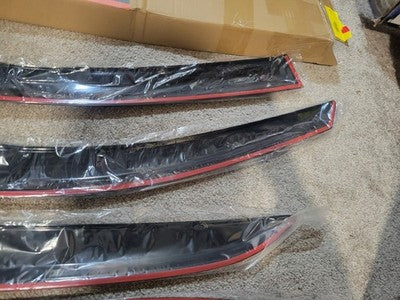 For 2003-2007 Honda Accord 4 Door Sedan Mugen Style Window Visor Sun Rain Guards