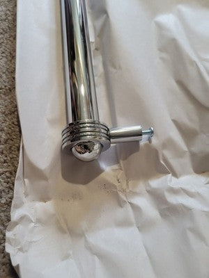 Allied Brass 18 Inch Refrigerator Appliance Pull, 18", Satin Nickel NEW