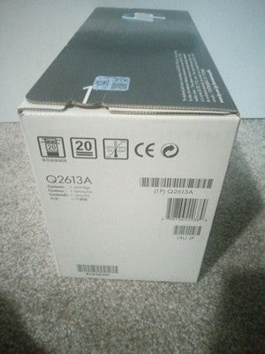 HP 13A LaserJet Black Toner Cartridge - Q2613A