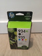 Genuine 4-Pack HP 934XL Black & 935 Cyan/Magenta,/Yellow N9H66FN Sealed 12/2020