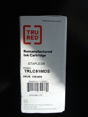 Brother LC51 Ink Cartridge MFC-665CW MFC-860CDN MFC-480CN Staples Brand