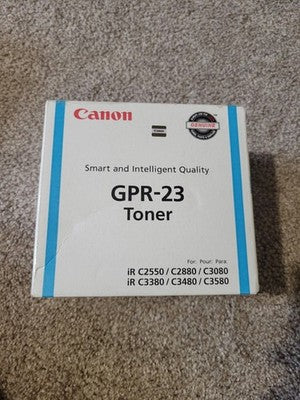Genuine Canon GPR23 (0453B003) Cyan Toner Cartridge - NEW SEALED