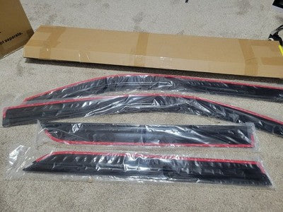 For Toyota 4runner 2025-2026 Acrylic Window Visors Deflectors Rain Sun Guards