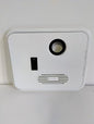 Poukaran 15" x 15" White RV Water Heater Door Kit Cover with Flange NEW in box.