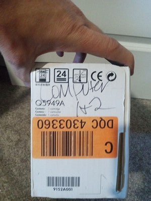 Genuine HP 49A Q5942A Black Toner Cartridge New in box