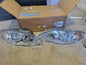 For 2008-2016 International ProStar Chrome Headlights Headlamps Left+Right Pair