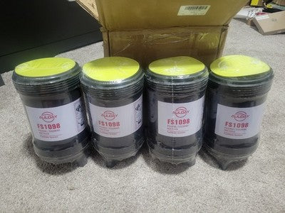 4x FS1098 Fuel water Separator Filter Fit: Cummins 5319680 Freightliner