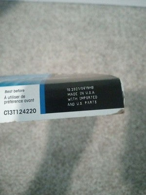 Epson 124 Ink Cartridge cyan Open Box Sealed Cartridge Exp 10/2021
