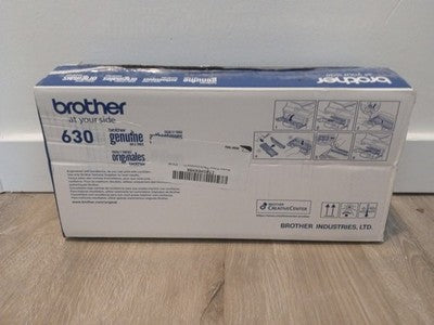 Genuine Brother TN630 Black Toner Cartridge Factory Sealed Open Box