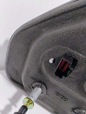 Fits 2004-2014 F150 Right Side Pickup Folding Manual Side Mirror ABS Black