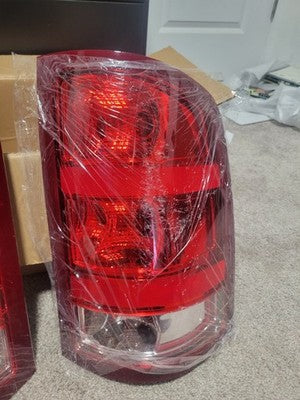 Pair Set Tail Lights Rear Brake Lamps For 2007-2013 GMC Sierra 1500 2500 3500 HD