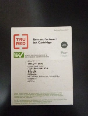 TRU RED HP 934 Black Standard Yield Ink Cartridge for HP 934