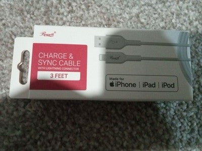 Rosewill iPhone Fast Charger Cable, USB-A to iPhone Cable 3FT