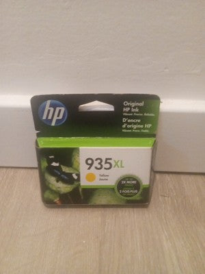 HP 935XL High Yield Original Ink Cartridge, Yellow (C2P26AN) Expired NO DATE