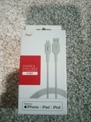 Rosewill iPhone Fast Charger Cable, USB-A to iPhone Cable 6FT