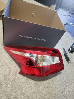 For Nissan Sentra 2016-2018 Outer Tail Light Rear Brake Lamp Replace Driver Side