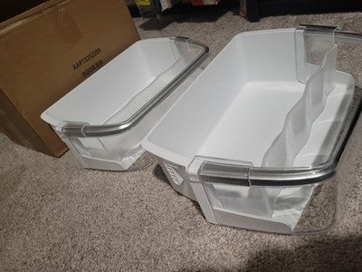 2 Refrigerator Door Bin Shelf (Right) For LG Kenmore AAP73252202 AAP73252209