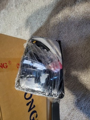 Manual Chrome Hood Mirror Passenger Right Side For VOLVO VNL 2004-2016