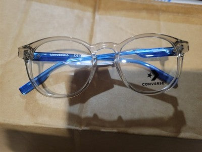 New Converse Eyeglass Frames Glasses CV5023YG 48-18-140 Crystal String 597203136