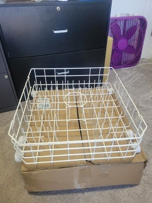 GE Kenmore Lower Dishwasher Rack Replacement Assembly WD28X31819 Bottom Basket