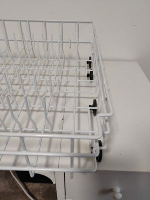 Upgraded OEM 808602302 Dishwasher Lower Dishrack for Frigidaire Kenmore White