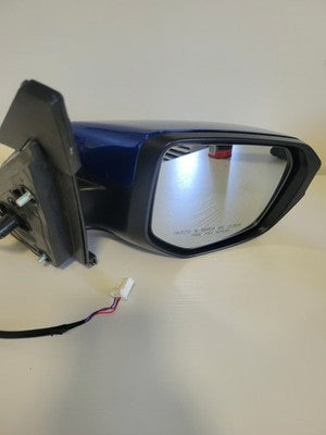 Blue Right Passenger Side Mirror 3Pin Honda Civic 2016-2020 PEICE MISSING