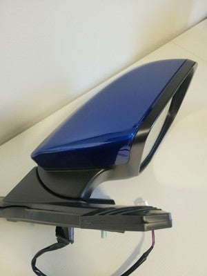 Blue Right Passenger Side Mirror 3Pin Honda Civic 2016-2020 PEICE MISSING