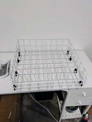 Upgraded OEM 808602302 Dishwasher Lower Dishrack for Frigidaire Kenmore White