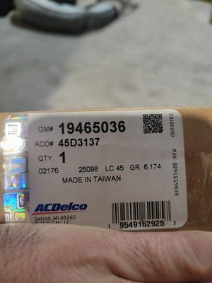 ACDelco Gold 45D3137 (19465036) Front Driver Side Lower Control Arm Ball Joint