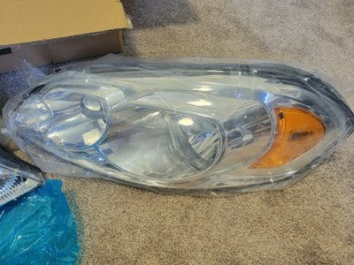 Headlight Assembly For 06-13 Chevy Impala 06-07 Monte Carlo Chrome Headlamp Pair