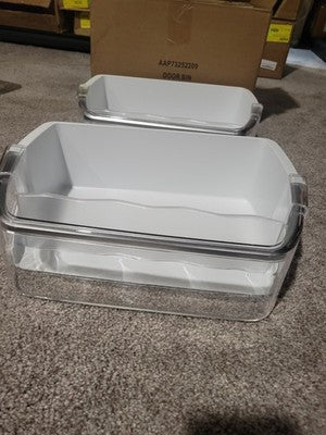 2 Refrigerator Door Bin Shelf (Right) For LG Kenmore AAP73252202 AAP73252209