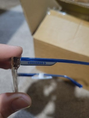 New Converse Eyeglass Frames Glasses CV5023YG 48-18-140 Crystal String 597203136