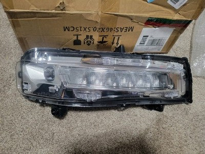 For Ford Mustang 2018-23 LED Fog Light Front Bumper Clear Lamp Passenger Side