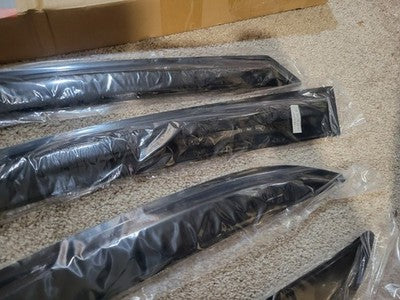 For 2003-2007 Honda Accord 4 Door Sedan Mugen Style Window Visor Sun Rain Guards