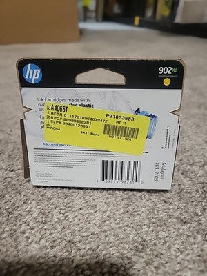 New Genuine HP 902XL Yellow Ink Cartridges OfficeJet Pro 6954 EXP 03/2025