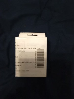 Tru Red Ink Cartridge HP 74 Ink Black