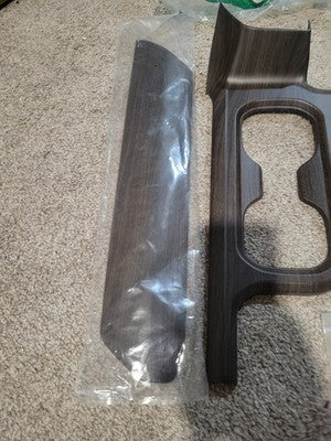 3X Center Console & Panel Decor Trim for Chevrolet Silverado 2022+ Wood Grain
