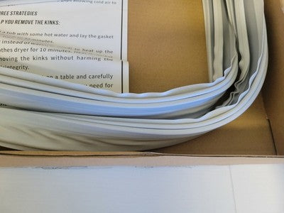 Frigidaire Kenmore Freezer Door Gasket 242193203 Seal 17.91"x28.74" FFHT1814QW0