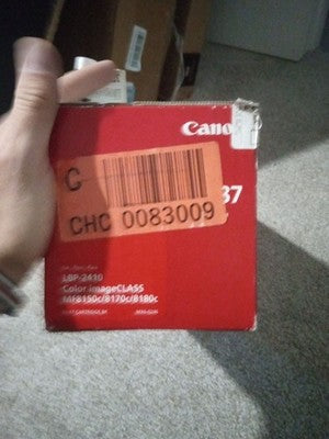 Canon EP-87 Black Toner Cartridge, Standard Yield (7433A005AA) EP87BK Sealed