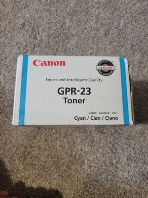 Genuine Canon GPR23 (0453B003) Cyan Toner Cartridge - NEW SEALED