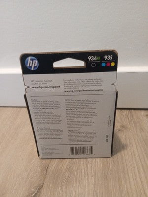 Genuine 4-Pack HP 934XL Black & 935 Cyan/Magenta,/Yellow N9H66FN Sealed 12/2020