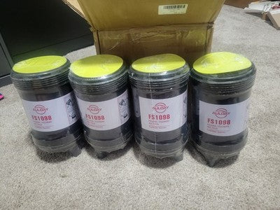 4x FS1098 Fuel water Separator Filter Fit: Cummins 5319680 Freightliner