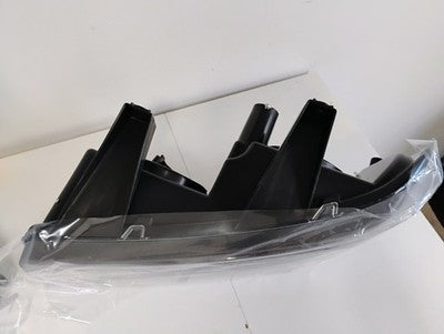 For 2003-2024 Chevy Express|GMC Savana 1500 2500 3500 Black Headlight Upper Lamp